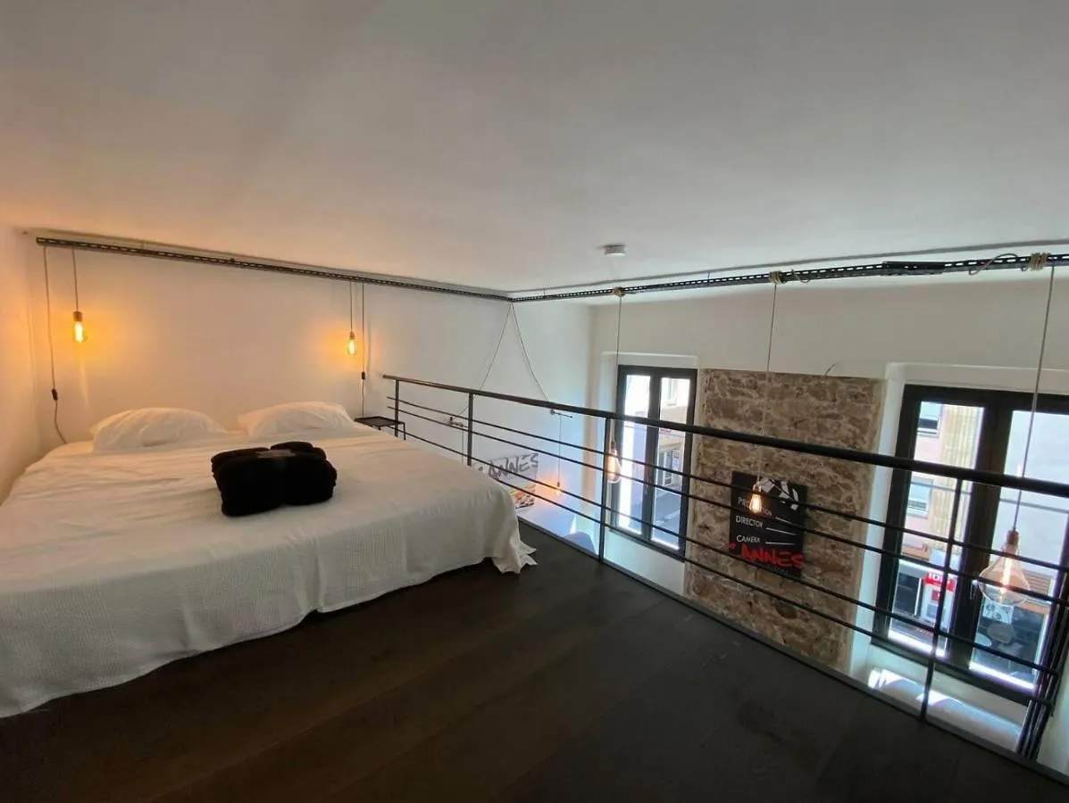 Apartment Mar1 - Studio Loft Avec Couchage En Mezzanine, Centre Ville Cannes