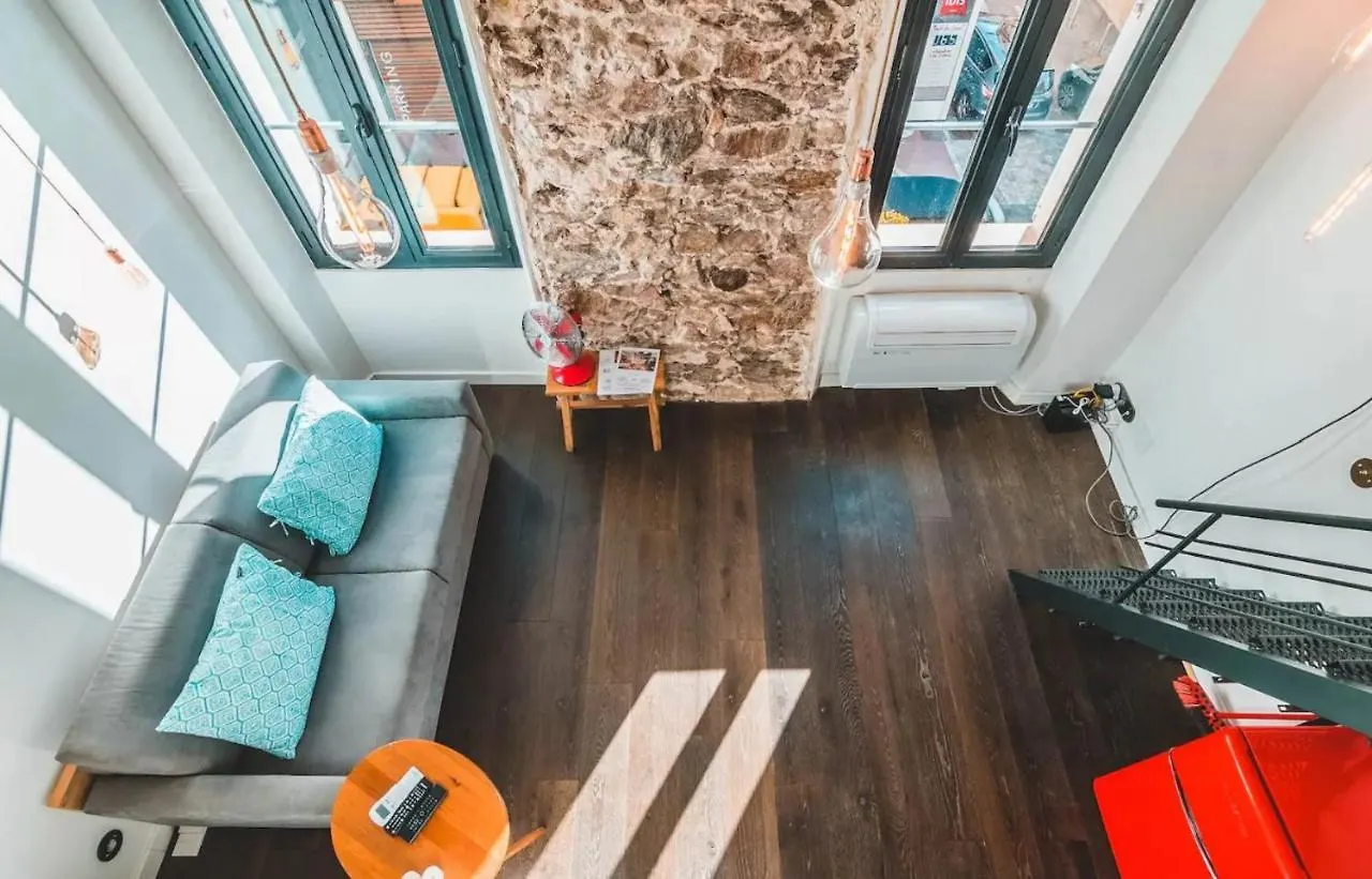 Mar1 - Studio Loft Avec Couchage En Mezzanine, Centre Ville Cannes Apartment